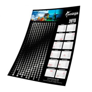 Calendarios de pared año a la vista